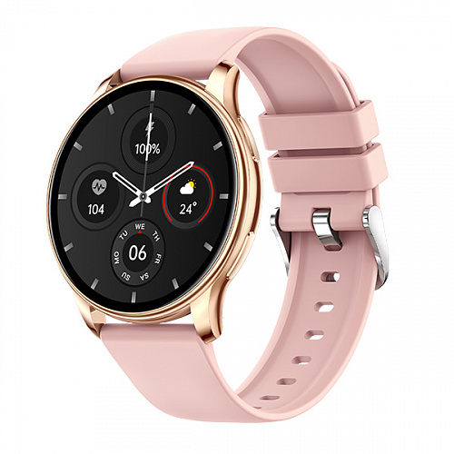Купить Умные часы BQ Watch 1.4 Gold+Pink Wristband